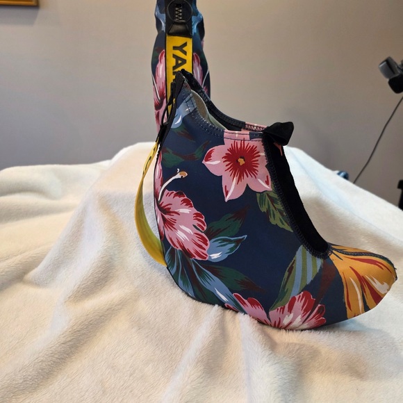 Yohji Yamamoto Shoes - Y3 Yohji Yamamoto Floral Ankle Boots - Multicolor